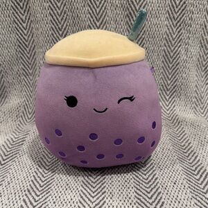Poplina the Purple Boba drink Squishmallow 8 inch